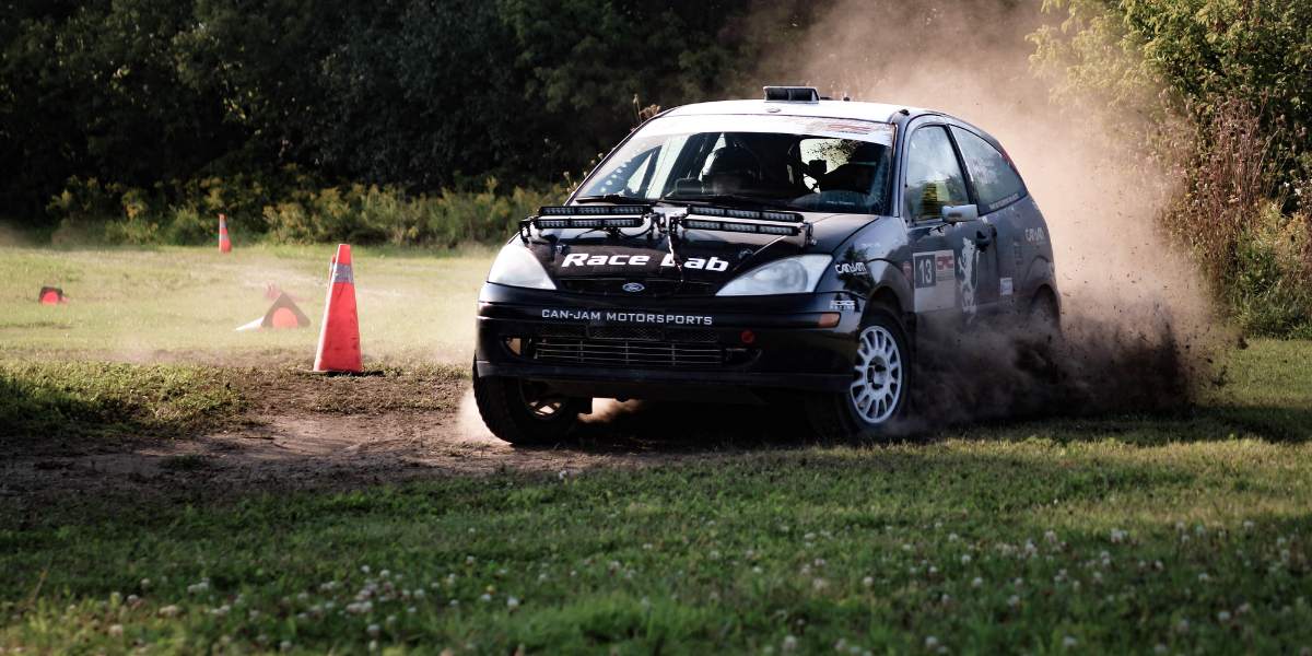 Rally Car Shot Gun Ride