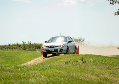 car running
                at race lab canada